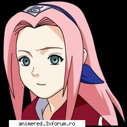 Sakura Haruno - Este foarte draguta si imi place de ea pt ca vrea - Naruto
